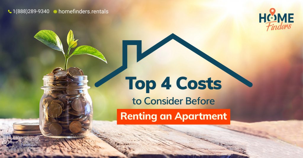 Top 4 Costs to Consider Before Renting an Apartment.